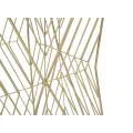Odkládací stolek Lines 50 cm zlatý