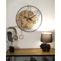 Nástěnné hodiny Elegant B 60 cm hnědé/černé