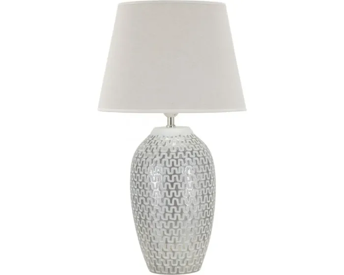 Stolní lampa Wave 65 cm bílá
