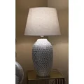 Stolní lampa Wave 65 cm bílá