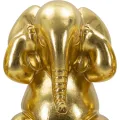Sada 3 ks dekorativních figurek Elephant zlatá