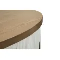 Komoda Tolosa 79 cm bílá/jasan