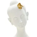 Dekorace na stůl Buddha A 21 cm bílá/zlatá