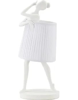 Stolní lampa Ballet 62,5 cm bílá