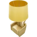 Stolní lampa Midcentury 46 cm žlutá