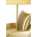 Stolní lampa Midcentury 46 cm žlutá