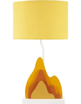 Stolní lampa Color A 57 cm žluto-oranžová