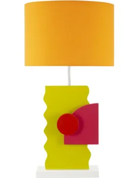 Stolní lampa Color B 60,5 cm žluto-oranžová