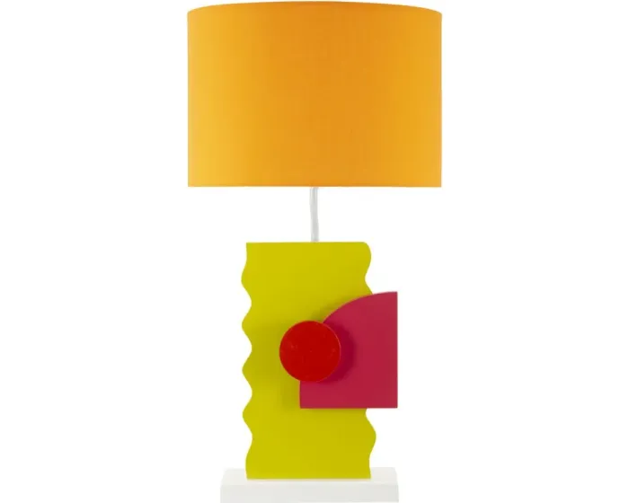 Stolní lampa Color B 60,5 cm žluto-oranžová