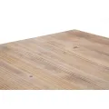 Jídelní stůl Ankara 80 cm hnědý/zlatý