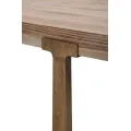 Jídelní stůl Ankara 150 cm hnědý/zlatý