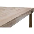Jídelní stůl Ankara 150 cm hnědý/zlatý