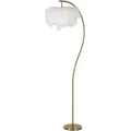 Stojací lampa Semi Arc 170 cm bílá/zlatá
