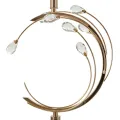 Stojací lampa Bruxelles 160 cm černá/zlatá