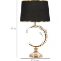 Stolní lampa Bruxelles 65 cm černo-zlatá