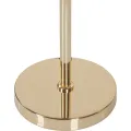 Stojací lampa Palm 160 cm šedá/zlatá