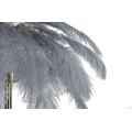 Stolní lampa Palm 55 cm šedá