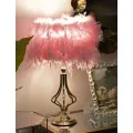 Stolní lampa Tarty 54 cm růžovo-zlatá