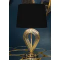 Stolní lampa Maxt 44 cm černo-zlatá