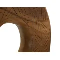 Dřevěná dekorace Dorat 58 cm hnědá