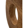 Dřevěná dekorace Dorat 58 cm hnědá