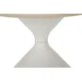 Odkládací stolek White 45 cm mramor/bílý