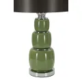 Stolní lampa Eva Three 55 cm černo-zelená