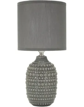 Stolní lampa Points 30,5 cm šedá