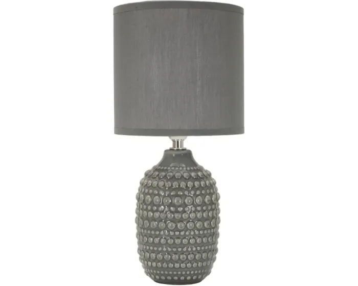 Stolní lampa Points 30,5 cm šedá