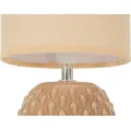 Stolní lampa Pontus 27 cm broskvová