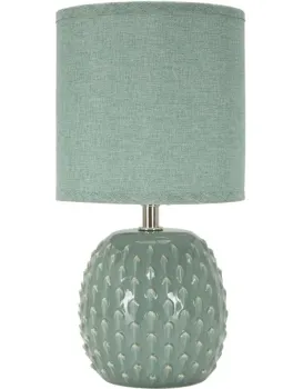 Stolní lampa Pontus 27 cm tyrkysová