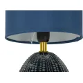 Stolní lampa Flavi 30,5 cm modrá