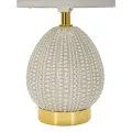Stolní lampa Flavi 30,5 cm šedá