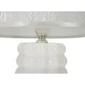 Stolní lampa Lace 33 cm stříbrná
