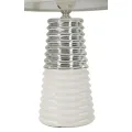 Stolní lampa Candela 41 cm stříbrná