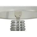 Stolní lampa Candela 41 cm stříbrná
