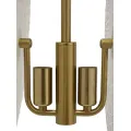 Závěsný lustr Glass 80 cm zlatý