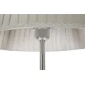 Stojací lampa Silvery 164 cm stříbrná