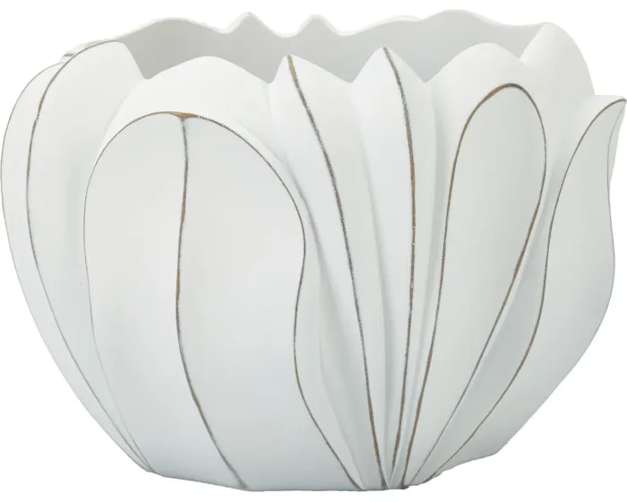 Květináč Gardy 34,5 cm bílý