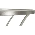 Odkládací stolek Trixy 56 cm stříbrný