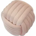 Taburet SOFTY světle růžový
