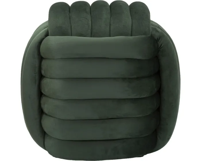 Taburet Softy 45 cm zelený