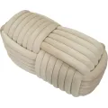 Lavice Softy 90 cm samet krémová