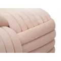 Lavice Softy 90 cm samet růžová