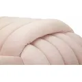 Lavice Softy 90 cm samet růžová
