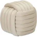Taburet Softy 45 cm krémový