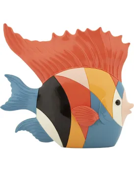 Dekorace Fish Rubic 28 cm vícebarevná