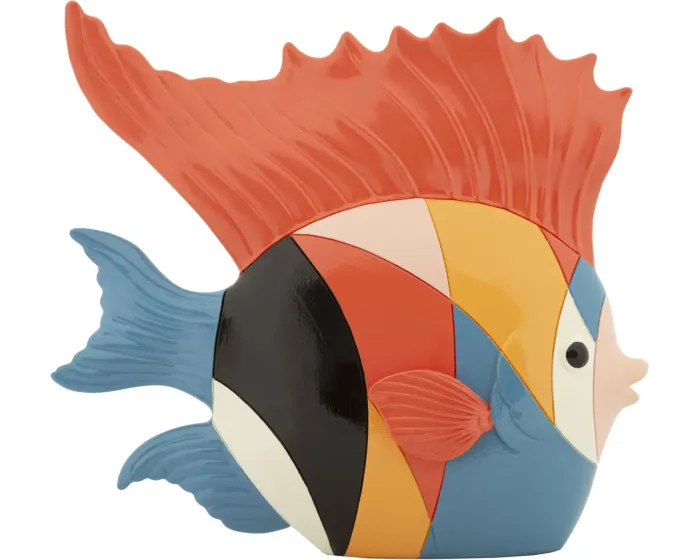 Dekorace Fish Rubic 28 cm vícebarevná