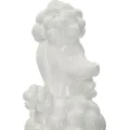 Dekorativní soška Dog 61 cm bílá