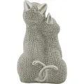 Dekorativní soška Sparky 21 cm stříbrná